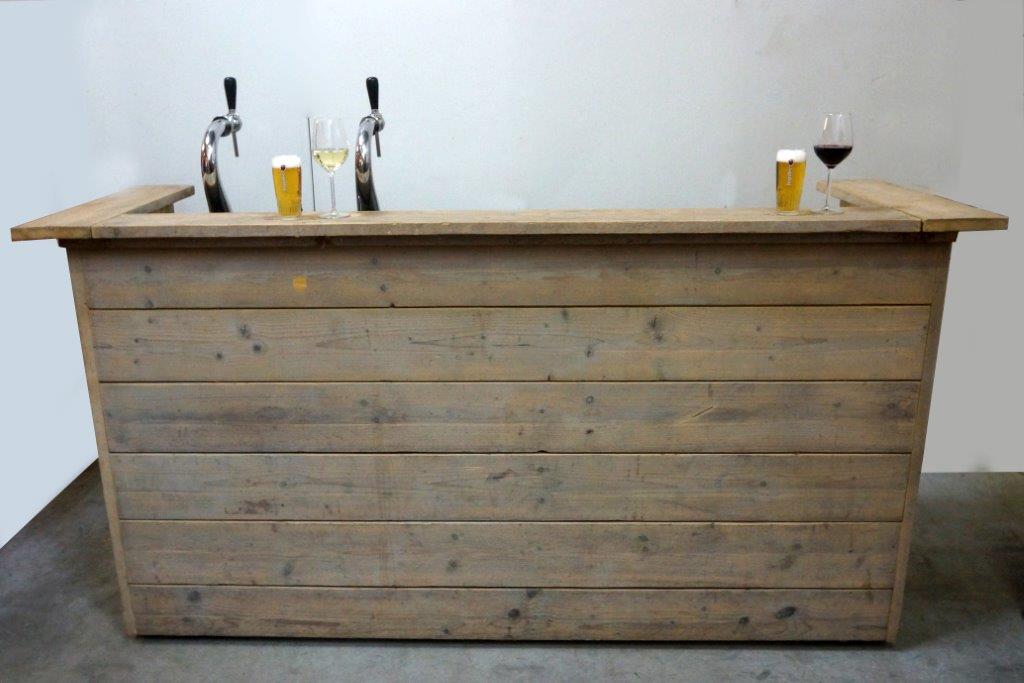 Bar van steigerhout - Bouwtekeningen steigerhout en pallets.