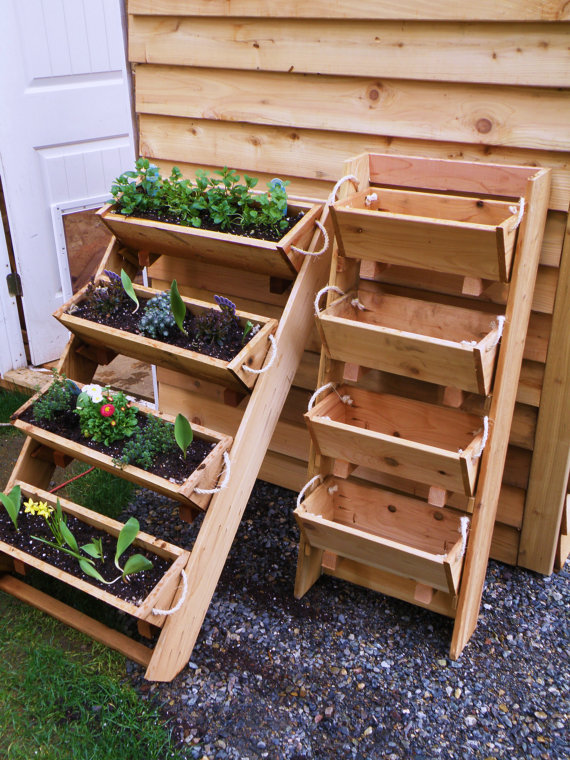 Plantenbakken Bouwtekeningen voor en pallets.