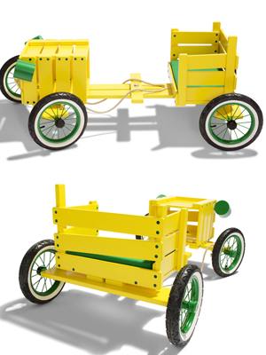 Ongrijpbaar spreken Vol Houten speelgoedauto maken, zeepkist kar bouwtekeningen. - Bouwtekeningen  voor steigerhout en pallets.